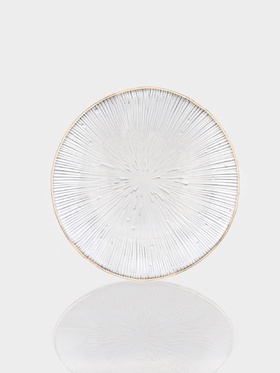 Тарелка «Фейерверк», d=15.5 см, стекло, прозрачная  (артикул 7262241)  большой выбор товаров оптом и в розницу по низким ценам с доставкой