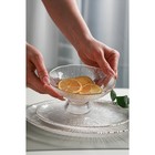 Ваза для фруктов Magistro «Фейерверк», 350 мл, 15×7.5 см, стекло, прозрачная - Фото 9