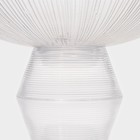 Ваза для фруктов Magistro «Фейерверк», 3.7 л, 33×13.5 см, стекло, прозрачная - Фото 4