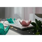 Салатник стеклянный фигурный «Цветок», 150 мл, 12×5 см - Фото 4