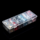 Паутинка с фольгой для ногтей, переводная, 20×10 см, 6 шт., в пластиковом органайзере, разноцветная - Фото 3