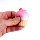 Мялка-сквиши «Пирожное» на брелоке, виды МИКС - Фото 3
