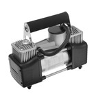 УЦЕНКА Компрессор автомобильный двухпоршневой в сумке, 12 В, 70 л/мин, серебристый - Фото 2