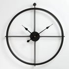 Часы настенные, серия: Лофт, дискретный ход, 67 х 63 х 5.5 см - фото 3903817
