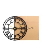 Часы настенные, серия: Лофт, d-60 см, чёрные 7353093 - фото 319855897