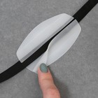 Подкладки под бретели, 9.2×5 см, прозрачные - Фото 2