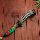 Сувенир деревянный «Нож Бабочка» разноцветный - фото 52103992