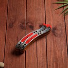 Сувенир деревянный «Нож Бабочка» красный - фото 3744667