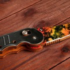 Сувенир деревянный "Ножик автоматический раскладной" разноцветный - фото 9677665