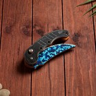 Сувенир деревянный "Ножик автоматический раскладной" голубой, синий - фото 3744681