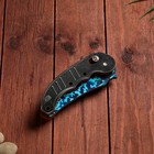 Сувенир деревянный "Ножик автоматический раскладной" голубой, синий - фото 3744682