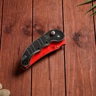 Сувенир деревянный "Ножик автоматический раскладной" красный - фото 4061893