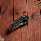Сувенир деревянный "Ножик автоматический раскладной" разноцветный винтаж - фото 4061898