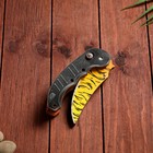 Сувенир деревянный "Ножик автоматический раскладной" тигровый - фото 3744696