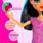 Кукла модная шарнирная «Ляля» с аксессуаром, цвет МИКС - Фото 3