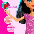 Кукла модная шарнирная «Ляля» с аксессуаром, цвет МИКС - Фото 3