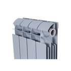 Радиатор биметаллический Global STYLE PLUS 500, 100 мм, 4 секции, цвет серый - Фото 2