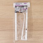 Держатель для полотенец, белый - Фото 5