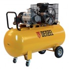 Компрессор воздушный Denzel BCI3000-T/200, 380 В, 3.0 кВт, 530 л/мин, поршневой ременный - Фото 2