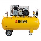 Компрессор воздушный Denzel BCI3000-T/200, 380 В, 3.0 кВт, 530 л/мин, поршневой ременный - Фото 6