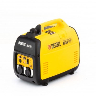 Генератор инверторный Denzel GT-2200iS, 230 В, 2.2 кВт, 2×220 В/1×12 В, 4 л., 1×12 В