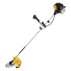 Триммер бензиновый Denzel DTL-43, 2Т, 2.5 л.с, 1.2 л, скос 42 см, 9500 об/мин, нож/леска - Фото 1