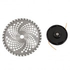 Триммер бензиновый Denzel DTL-43, 2Т, 2.5 л.с, 1.2 л, скос 42 см, 9500 об/мин, нож/леска - Фото 5