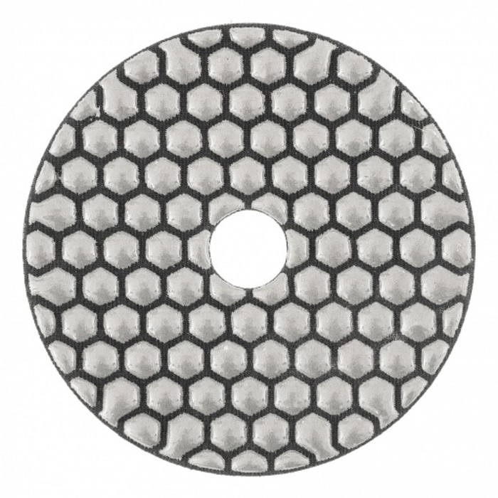 Алмазный гибкий шлифовальный круг Matrix 73501, d=100 мм, P100, сухое шлифование, 5 шт. - Фото 1