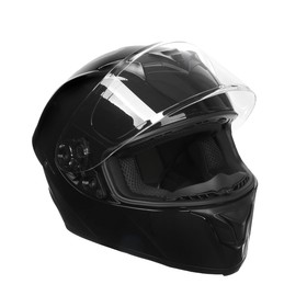 Шлем интеграл, черный, глянцевый, размер XL, FF867