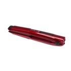 Выпрямитель Luazon LW-32, 25 Вт, керамическое покрытие, 70х18 мм, 200ºС, USB, красный - фото 9511898