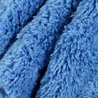 Тряпка для мытья авто, Grand Caratt, плюшевая, 20×40 см, синяя - фото 6519522