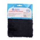 Тряпка для мытья авто, Grand Caratt, плюшевая, 20×40 см, черная - Фото 4