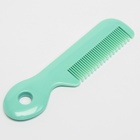 Набор по уходу за ребенком, 5 предметов: расческа, пинцет, ножницы, книпсер, пилка, зеленый - Фото 4