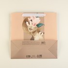 Пакет подарочный ламинированный квадратный, упаковка, «Adore», 30 х 30 х 12 см - Фото 6