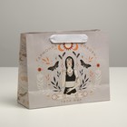 Пакет подарочный крафтовый, упаковка, «Гармония», 22 х 17,5 х 8 см - Фото 2