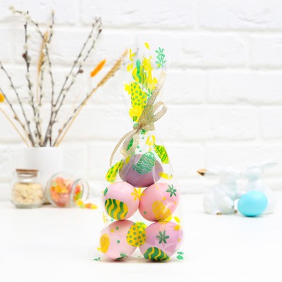 Пакет подарочный Пасхальный, для кулича и яиц, 13×27±5% см