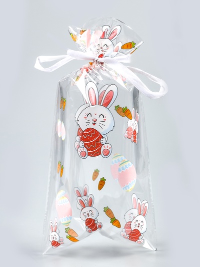 Пакет подарочный, Пасхальный, для кулича и яиц, 13×27±5% см