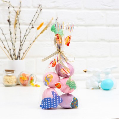 Пакет подарочный, Пасхальный, для кулича и яиц, 13×27±5% см