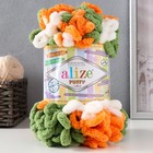 Пряжа "Puffy color" 100 % микрополиэстер 9м/100г  (6396) - Фото 1