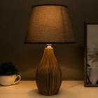 Настольная лампа 16505/1 E14 40Вт серый 22х22х38 см RISALUX - фото 41938528