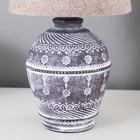 Настольная лампа 16558/1BR E14 40Вт шоколадный 15х15х29 см RISALUX - фото 23117381