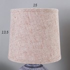 Настольная лампа 16558/1BR E14 40Вт шоколадный 15х15х29 см RISALUX - фото 23117382