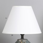 Настольная лампа 16561/1GR E14 40Вт зеленый 15х15х31,5 см RISALUX - фото 24662290