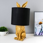 Настольная лампа "Зайчик" E27 40Вт золото 20х20х43,5 см RISALUX - Фото 1