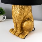 Настольная лампа "Зайчик" E27 40Вт золото 20х20х43,5 см RISALUX - Фото 4