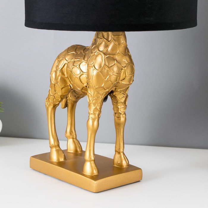 Настольная лампа "Жираф" E27 40Вт золото 20х23х42 см RISALUX - фото 1907352666