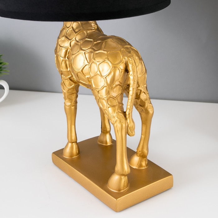 Настольная лампа "Жираф" E27 40Вт золото 20х23х42 см RISALUX - фото 1907352667