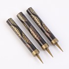 Свечи фонтаны в торт «Золотой узор», 3 шт., 10 см, горение 30 сек. - Фото 3