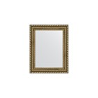 Зеркало в багетной раме, золотой акведук 61 мм, 40х50 см - фото 300765060