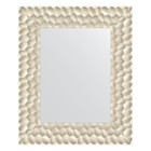 Зеркало в багетной раме, перламутровые дюны 89 мм, 47x57 см - фото 300765092